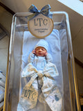 Baby bow sash-It's a Boy