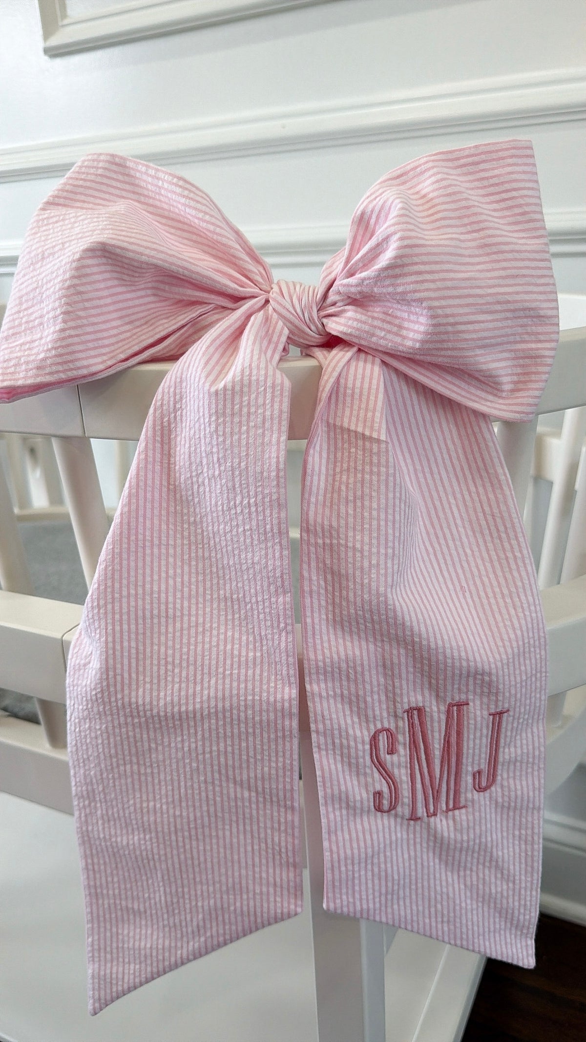 Classic baby bow sash